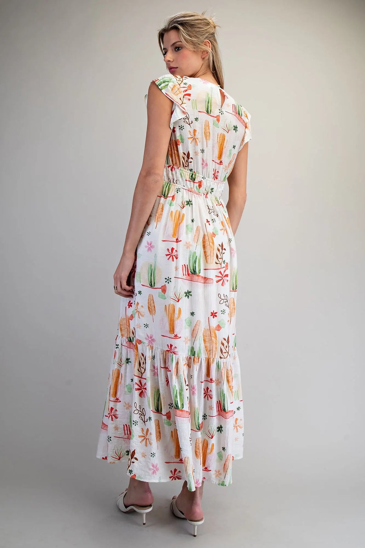 Sienna V-Neck Maxi Dress
