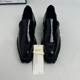 British Pointed-Toe High-Heeled Shoes