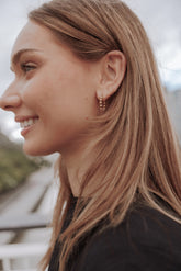Chloe Hoop Earrings - Gold