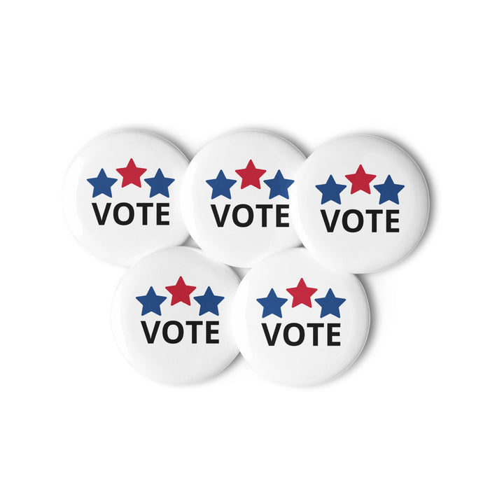 Personalized - Set of pin buttons - Vote