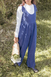 Ayla Chambray Jumpsuit - Denim