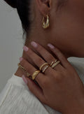 Satine Ring Pack Gold