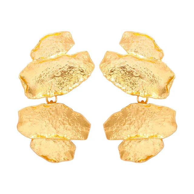 Assorted Design Gold Plated Earrings