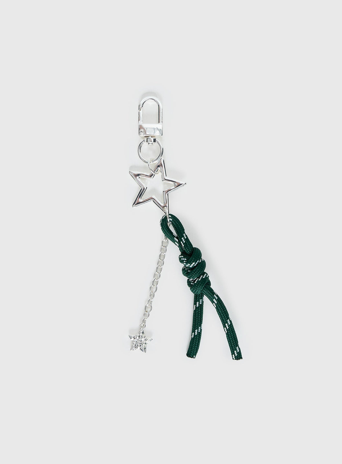 What A Star Keychain Silver