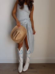 The Forever Blue Mini Dress