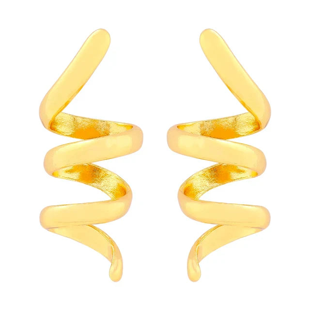 Assorted Design Gold Plated Earrings