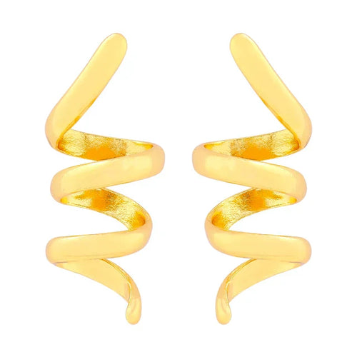 Assorted Design Gold Plated Earrings