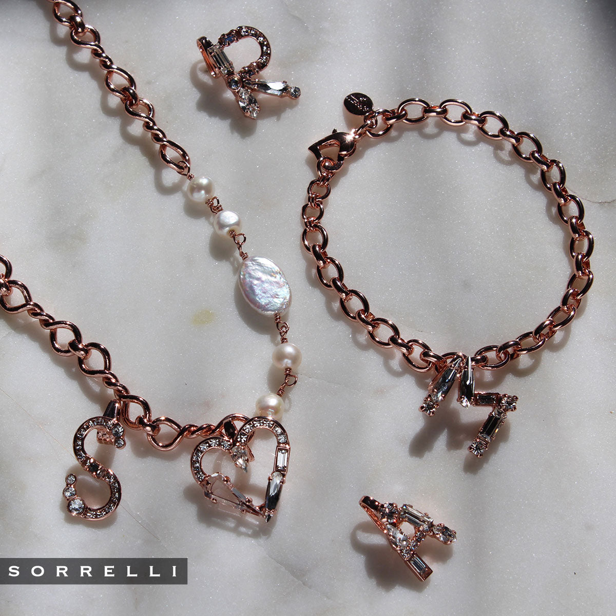 Crystal Charm 'A' Charm Other Accessory - CES3RGCRY