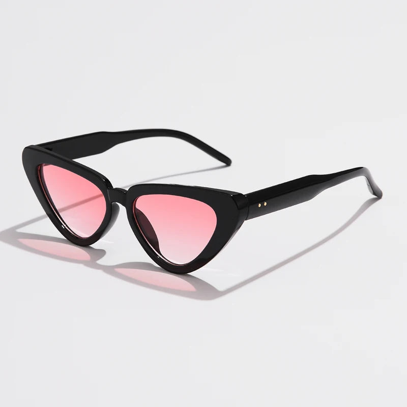 Retro Candy Colored Cat's Eye Sunglasses