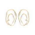 Assorted Design Gold Plated Earrings