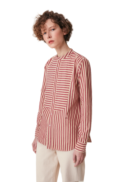 Arsène Shirt No. 862 - Velvet Red