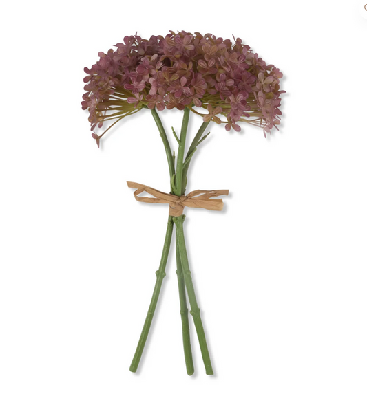 ARTIFICIAL HORTENSIA BUNCH - MAUVE - IN STORE PICK UP ONLY!