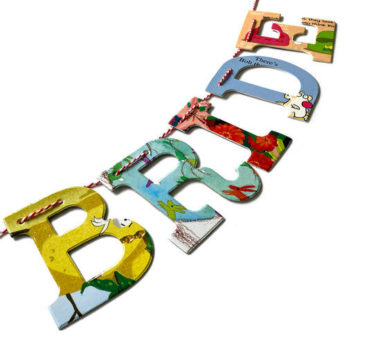 Board Book Garland DIY Kit BRIDE