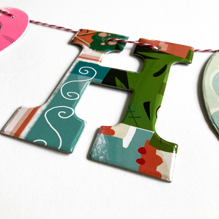 Board Book Garland DIY Kit HO HO HO