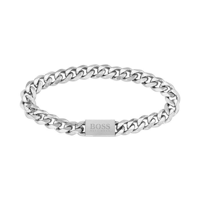 BOSS by Hugo Boss Jewellery Stainless Steel Men's Chain Bracelet - 1580144M