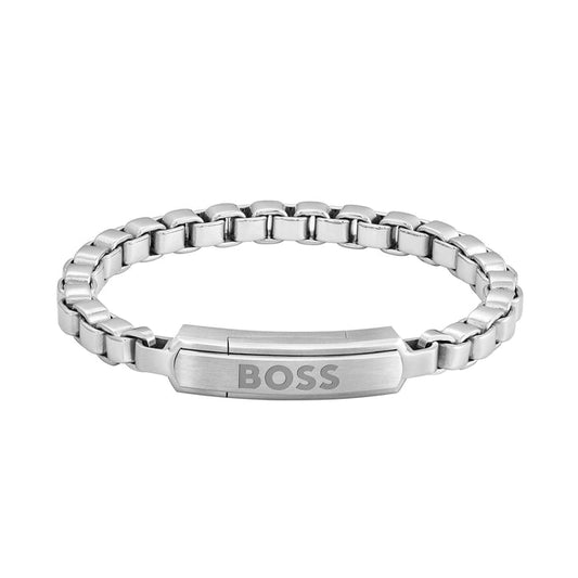 BOSS by Hugo Boss Jewellery Stainless Steel Men's Chain Bracelet - 1580596M