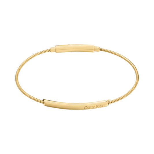 Calvin Klein Jewellery Gold Steel Women's Bracelet - 35000985