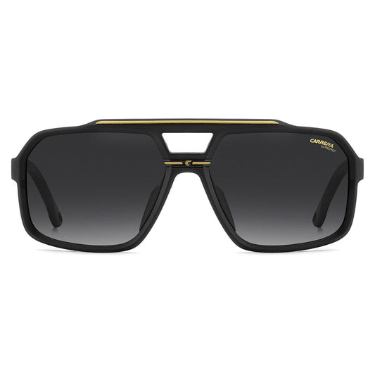 Carrera Unisex Sunglasses Rectangular Frame Dark Grey Shaded Lens - C Sport 03/S