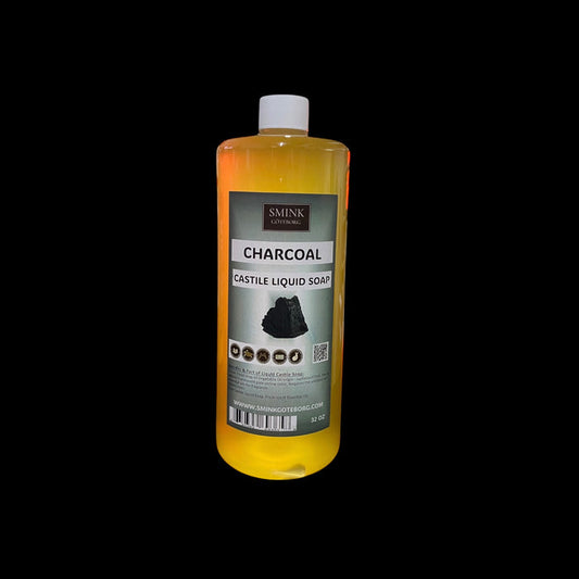 Charcoal Liquid Castile Soap 32oz