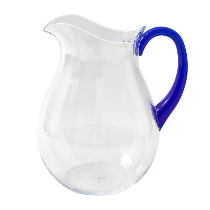Clear/Cobalt Unbreakable Pitcher