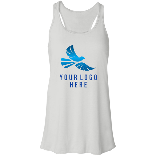CMM Branded - B8800 Flowy Racerback Tank - A1-1