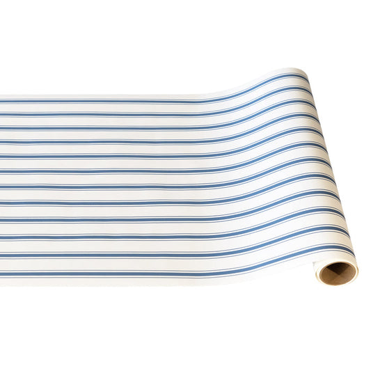 Cornflower Blue Stripe Paper Runner