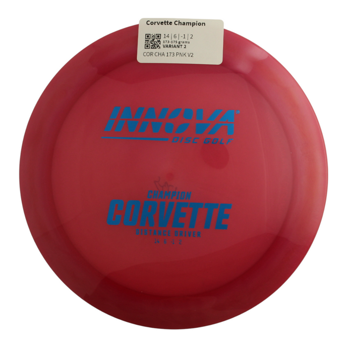 INNOVA DISC GOLF CANADA	
Corvette Champion Distance Driver	Firm grip	High durability	Stable flight path	Great for distance and control	Resistant to scratches	Ideal for advanced players