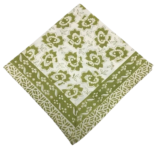 Daffodil Green Napkins Set 4