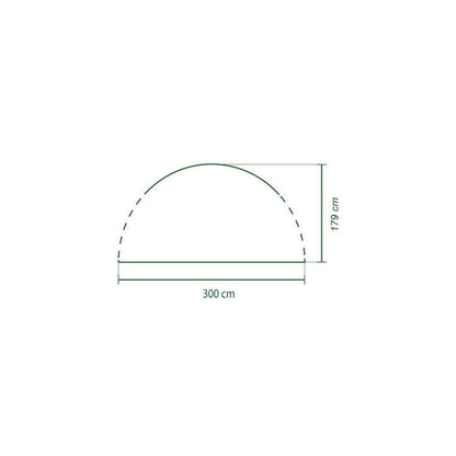 Event Shelter Pro M Sunwall (silver)