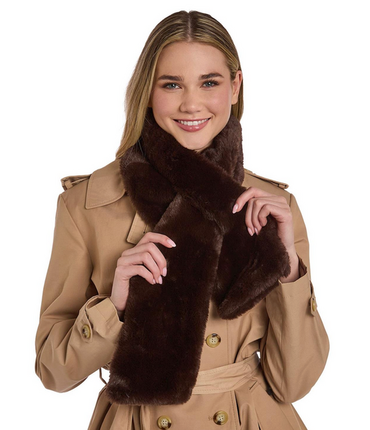 FAUX FUR SCARF