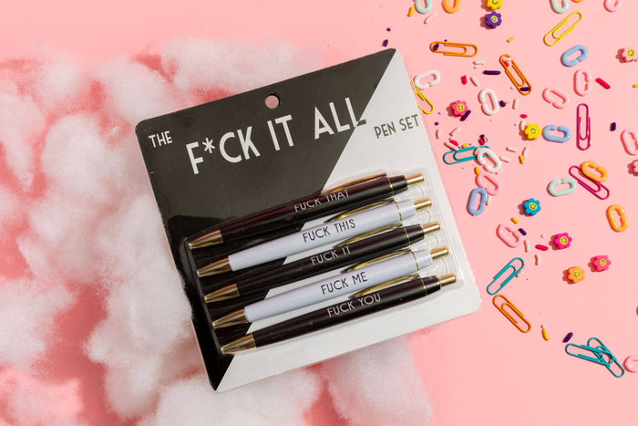F*ck It All Pen Set