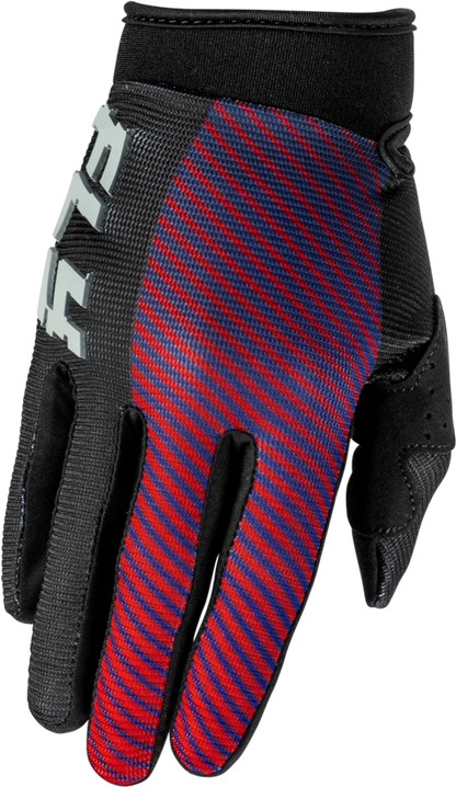 Fly Racing Youth F-16 Gloves Striped