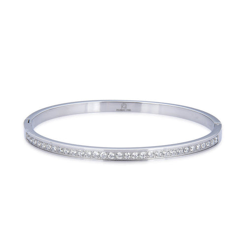 Giorgio Milano Jewellery Stainless Steel & Crystals Women's Bangle - W4086ST