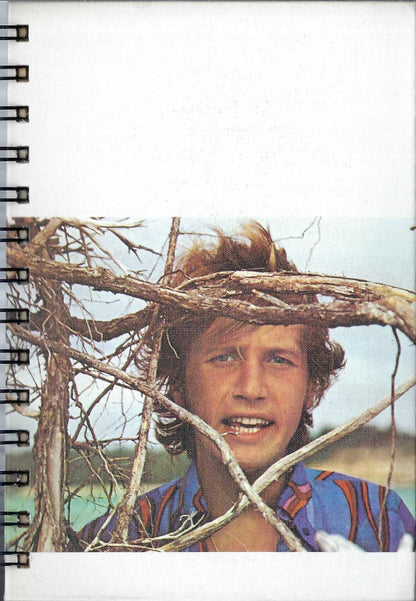 (Graphic Only) White Cover with an Image of a Person Behind Branches