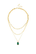 Esmeralda Layered Necklace - Gold