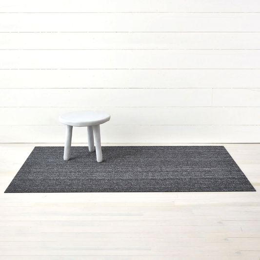 Heathered Shag Utility Mat - Grey