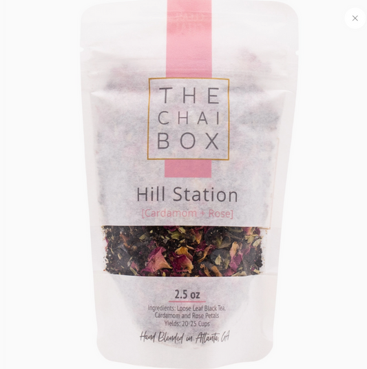 Hill Station (Cardamom + Rose) Chai