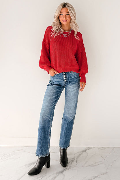 Iyla Mid Rise Slim Straight Judy Blue Jeans (Medium)