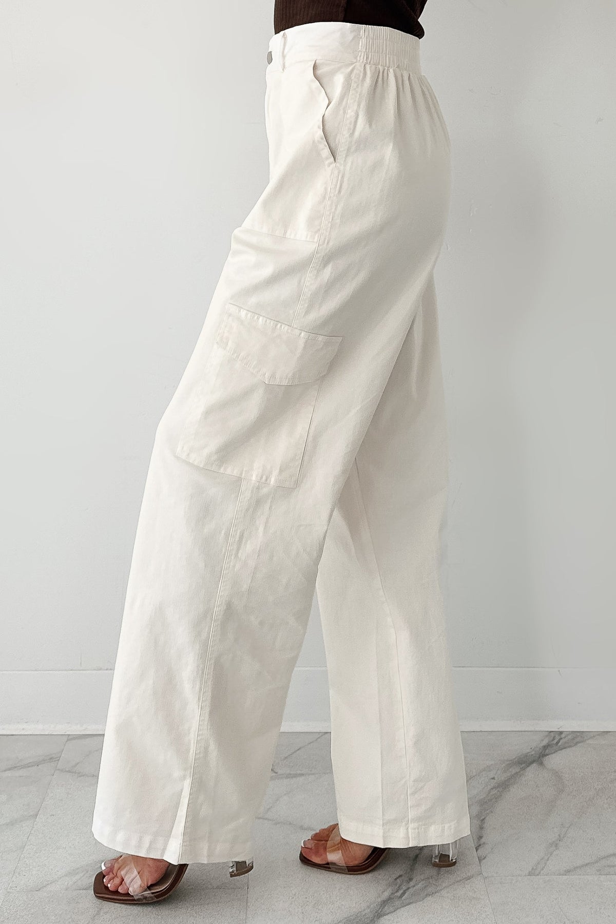 Cool People Only Cargo Pants (Off White)
