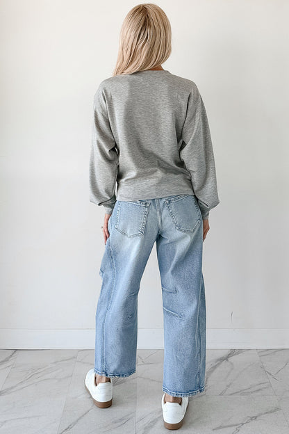 Call It A Day Classic Crewneck Sweatshirt (Grey)