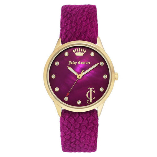 Juicy Couture Pink Velvet Band Women's Watch - JC1060HPHP
