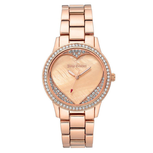 Juicy Couture Rose Gold Steel Women's Watch - JC1100PMRG