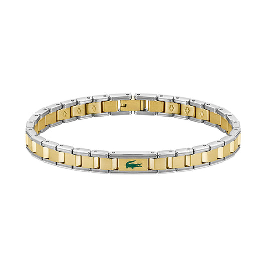 Lacoste Jewellery Two-tone Steel Men's Link Bracelet - 2040586