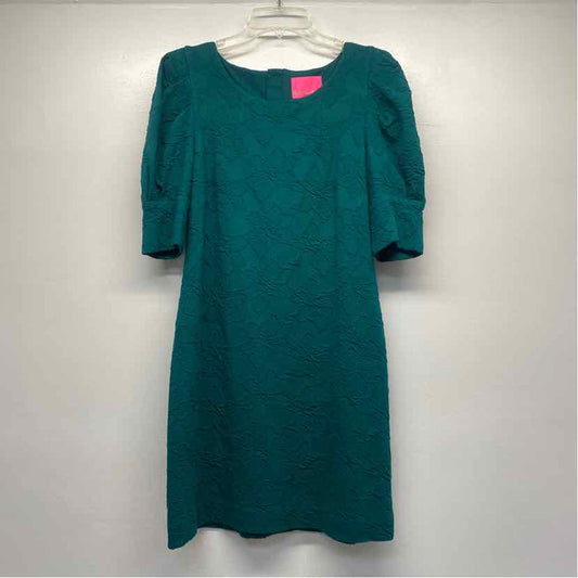 Lilly Pulitzer Size M Women's Green Solid Shift Dress
