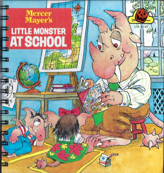 Little Monster at School (sticker on cover)