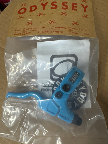 Odyssey Monolever Brake Lever Ocean Blue
