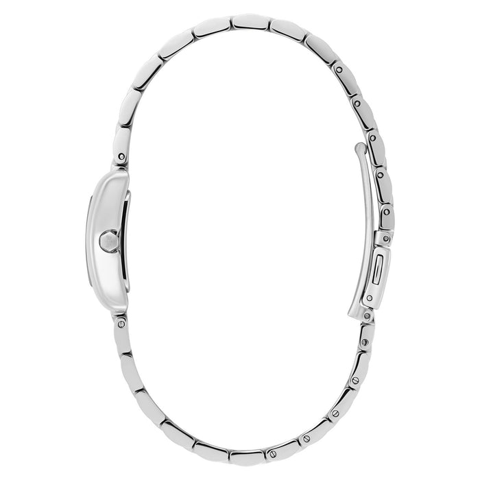 Olivia Burton Stainless Steel Silver White Dial Women's Watch - 24000281