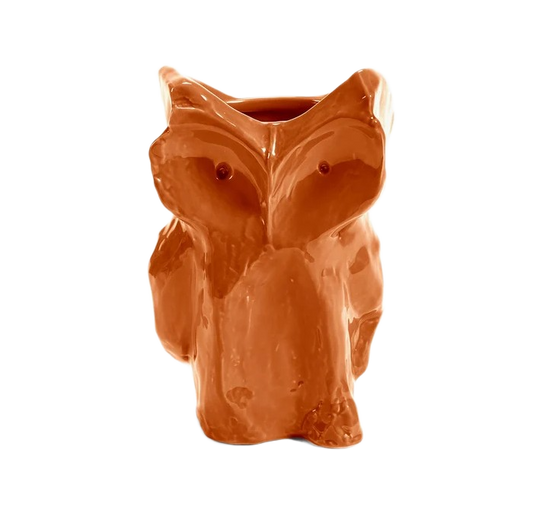 Orange Owl Vase by Marni