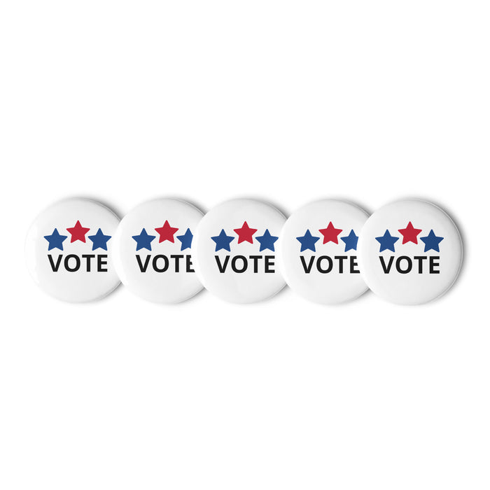 Personalized - Set of pin buttons - Vote