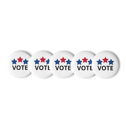 Personalized - Set of pin buttons - Vote